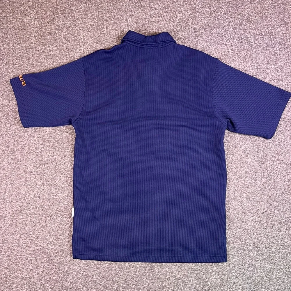 VTG Y2K Nike Elite Syracuse Shirt Mens M Blue Basketball Short Sleeve Swoosh EUC
